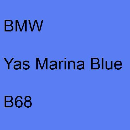 BMW, Yas Marina Blue, B68.